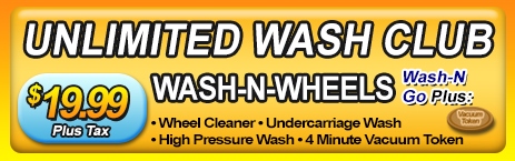 Wash-N-Wheels Unlimited Wash Club